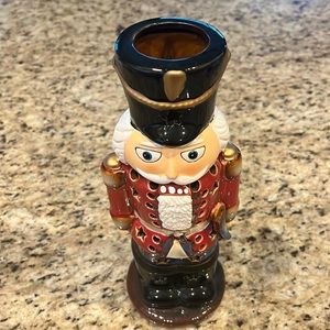 Yankee candle nutcracker tea light holder